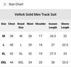 Men's Side Stripe 4 Way Polyester Track Suit