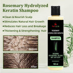 Rosemary Hydrolyzed Keratin Shampoo 200 ml Pack of 2