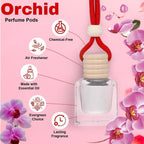 Hanging Car Perfume Pods Diffuser Scent (Assorted Perfume)